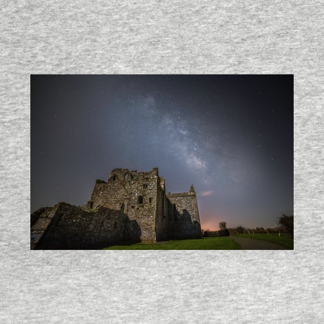 Dunbrody Abbey - Milky Way by cagiva85